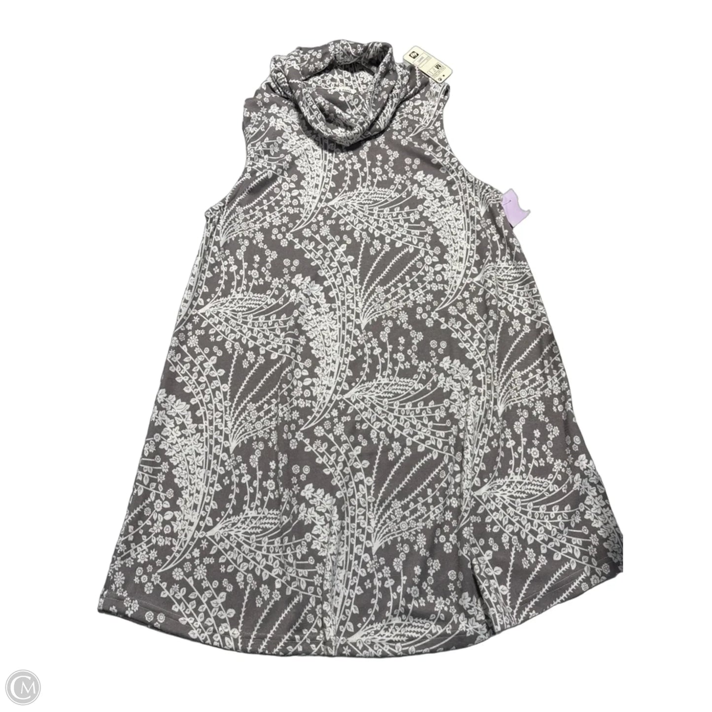 Dress Casual Midi By Jon And Anna In Grey & White, Size: M