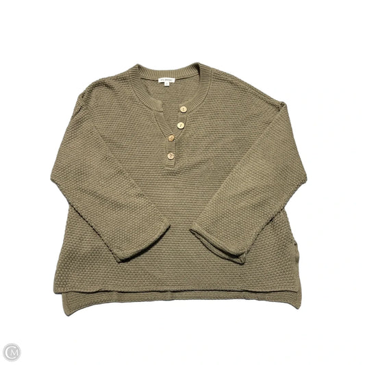 Sweater By Blu Pepper In Green, Size: M