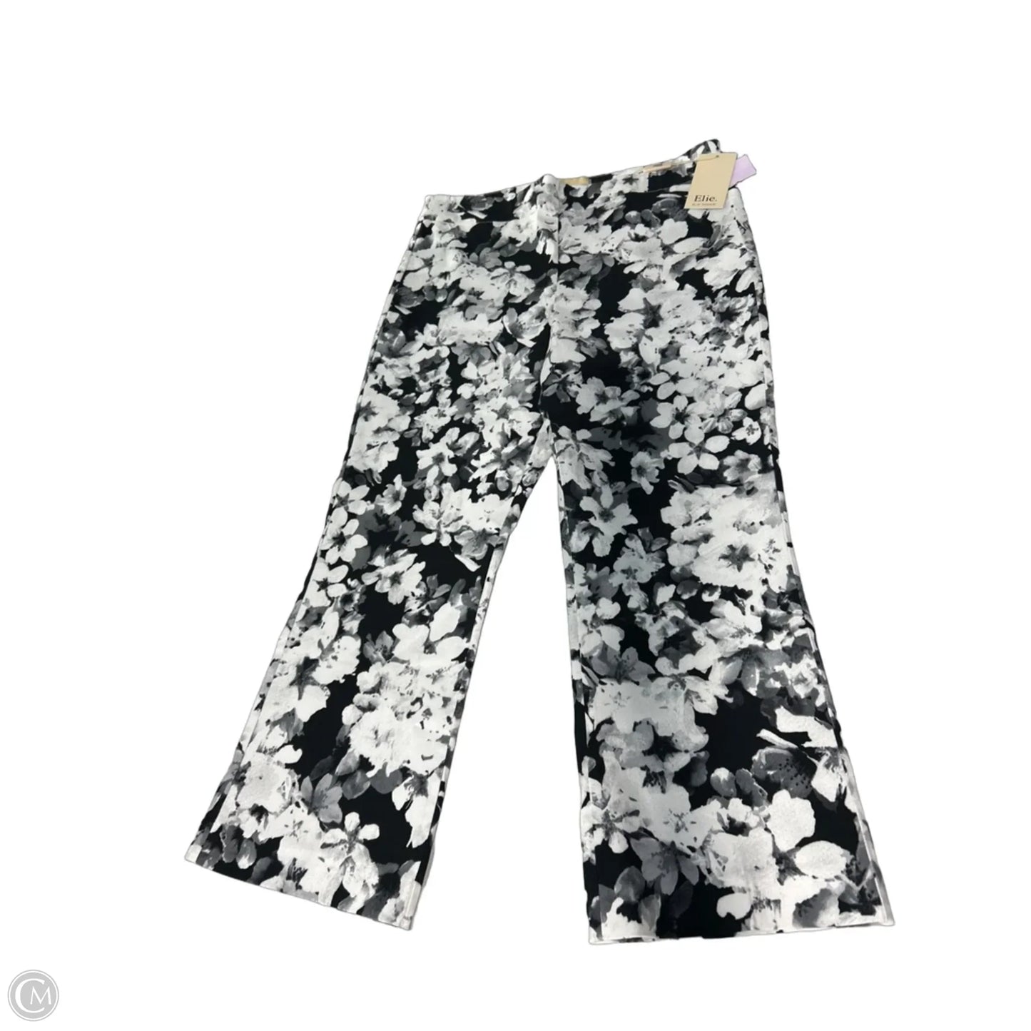 Pants Dress By Elie Tahari In Black & Grey, Size: 12