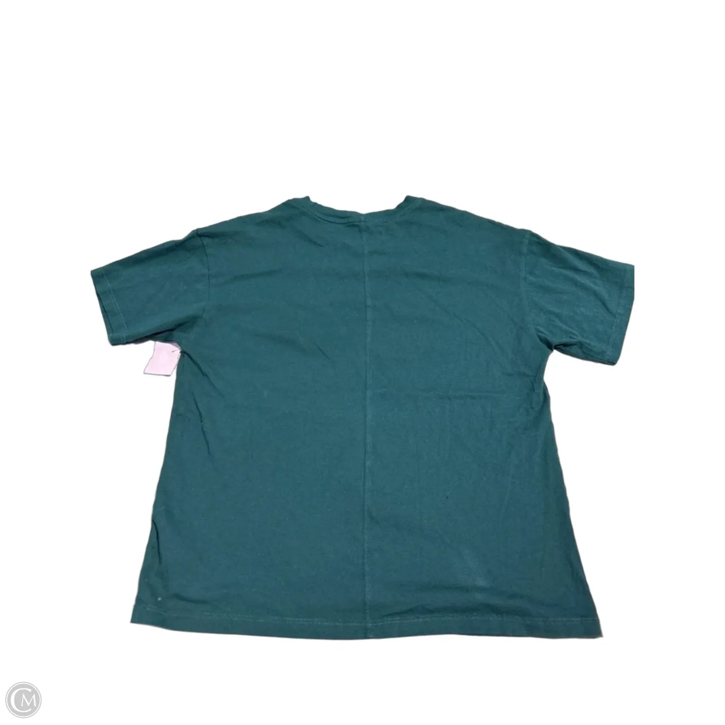 Top Short Sleeve By American Eagle In Green, Size: Xs
