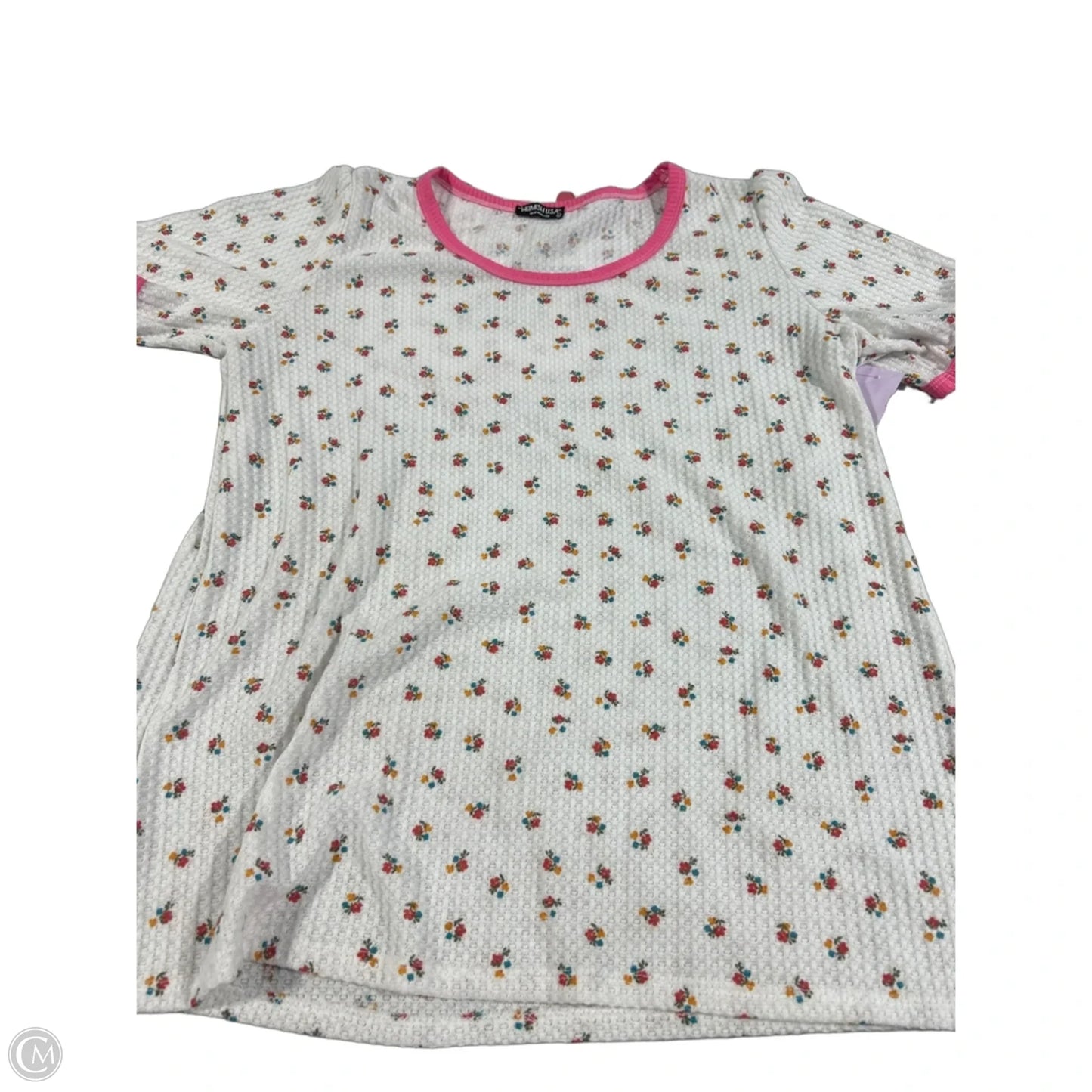 Top Short Sleeve By Heimish Usa In White, Size: L