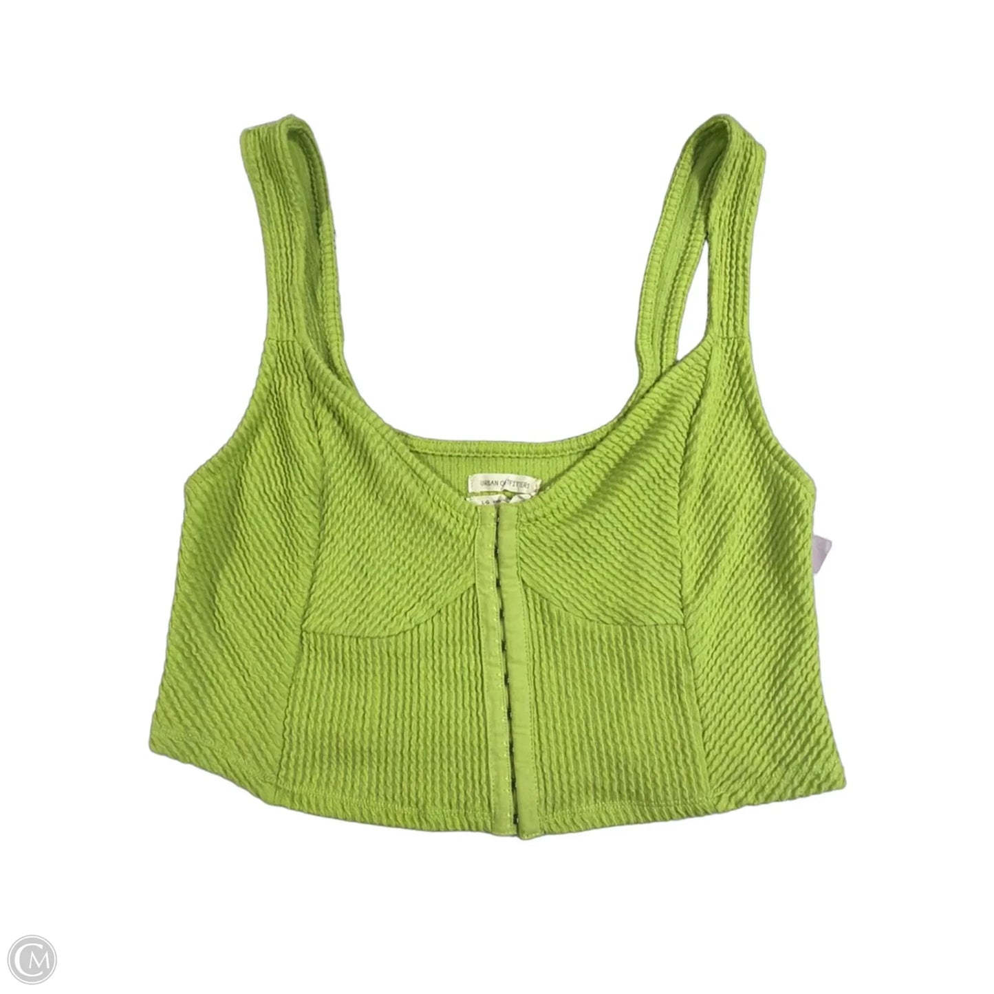Tank Top By Urban Outfitters In Green, Size: L