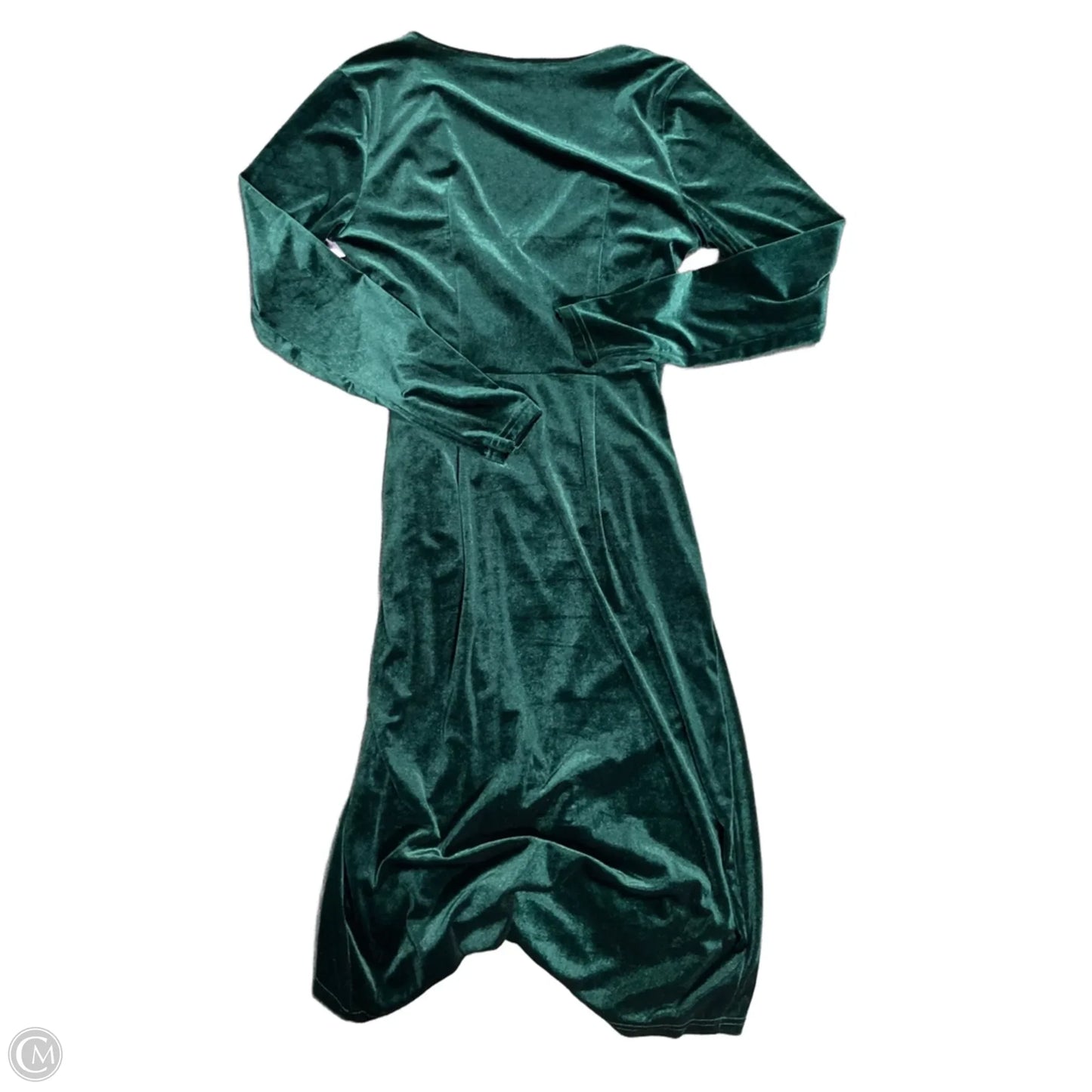Dress Casual Maxi By Cmc In Green, Size: L
