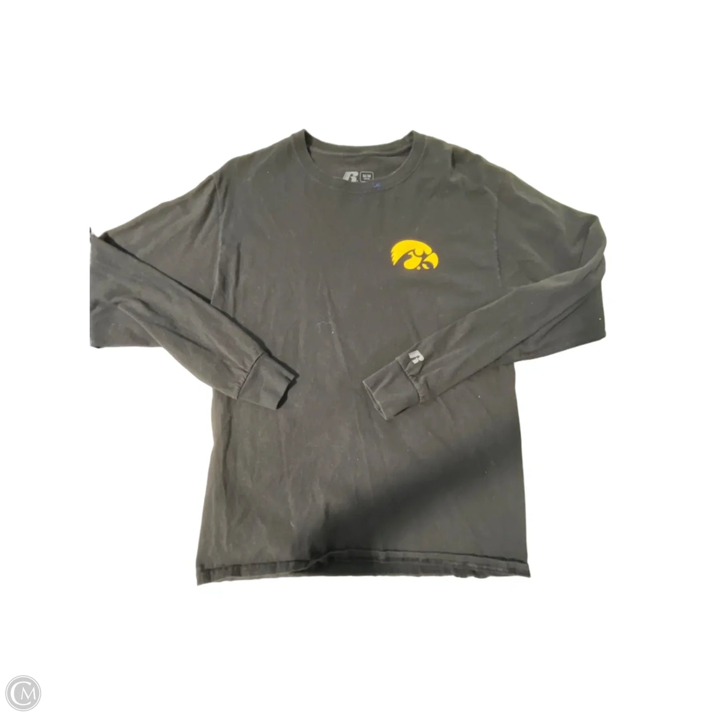Top Long Sleeve By Russel Athletic In Black, Size: M