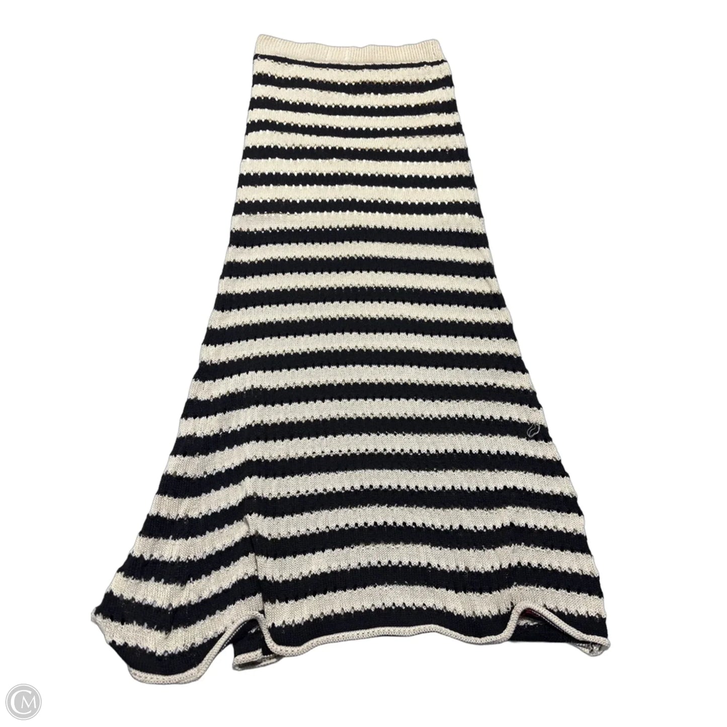 Skirt Maxi By Cmc In Black & Tan, Size: S