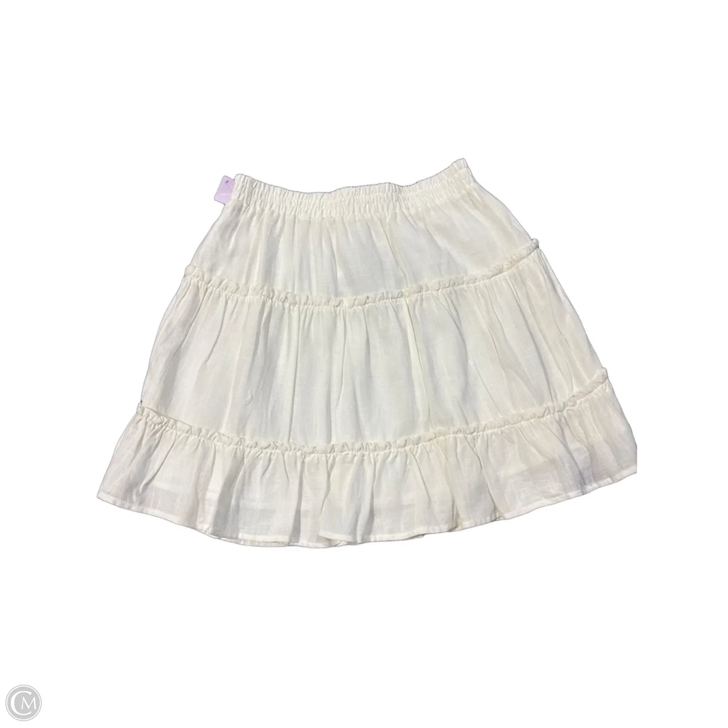 Skirt Mini & Short By Mittoshop In White, Size: M