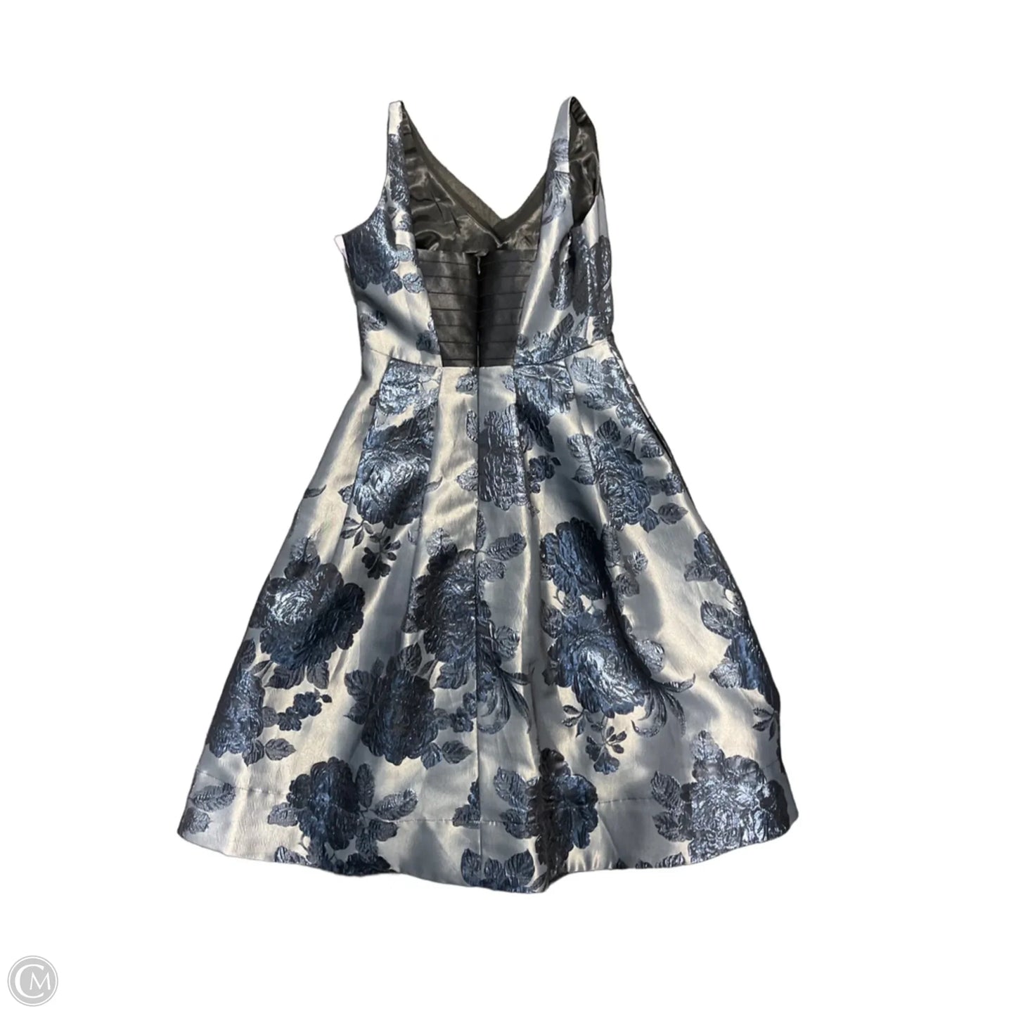 Dress Party Short By White House Black Market In Black & Blue, Size: S