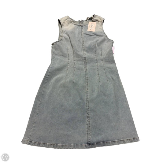 Dress Casual Short By Mustard Seed In Blue Denim, Size: M