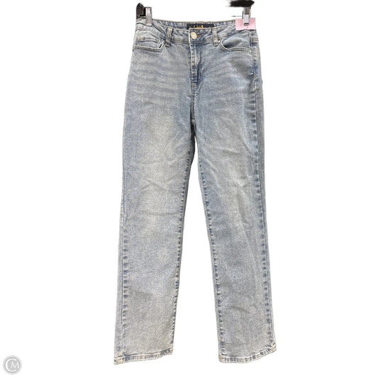 Jeans Straight By Indigo Rein In Blue Denim, Size: 4