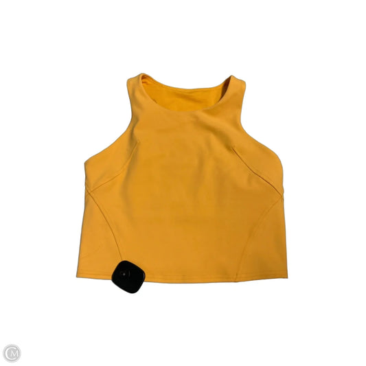 Athletic Tank Top By Lululemon In Orange, Size: 8