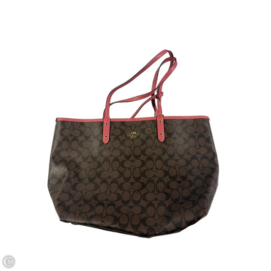Handbag Designer By Coach, Size: Large
