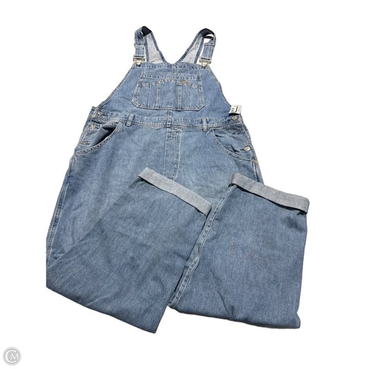 Overalls By Gap In Blue Denim, Size: 12