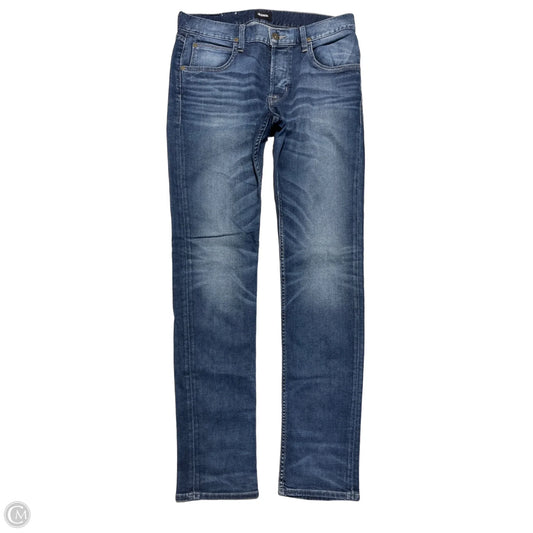 Jeans Boot Cut By Hudson In Blue Denim, Size: 12