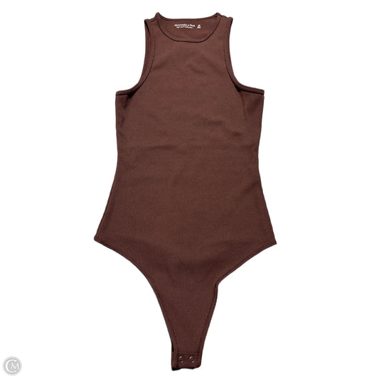 Bodysuit By Abercrombie And Fitch In Brown, Size: Xs
