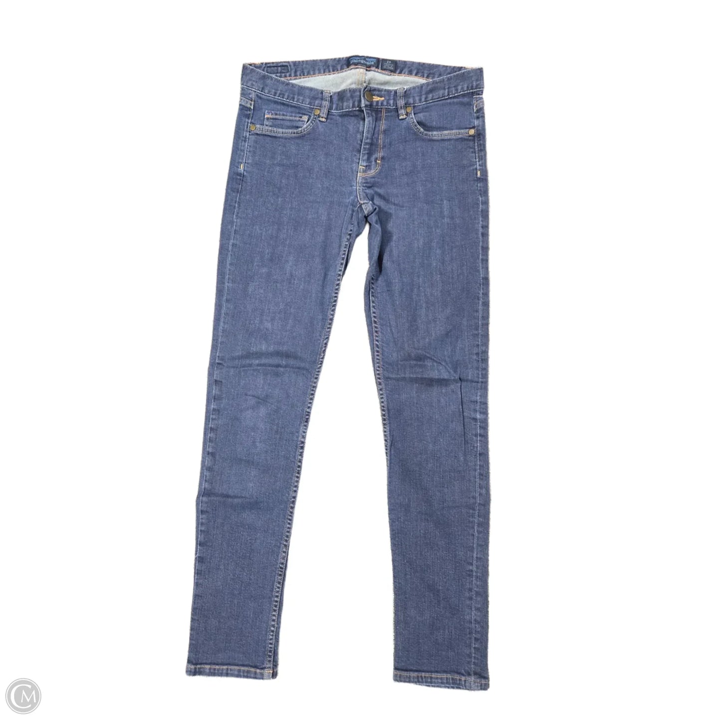 Jeans Skinny By Patagonia In Blue Denim, Size: 8