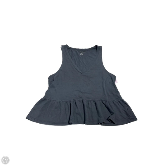 Top Sleeveless By American Eagle In Grey, Size: M