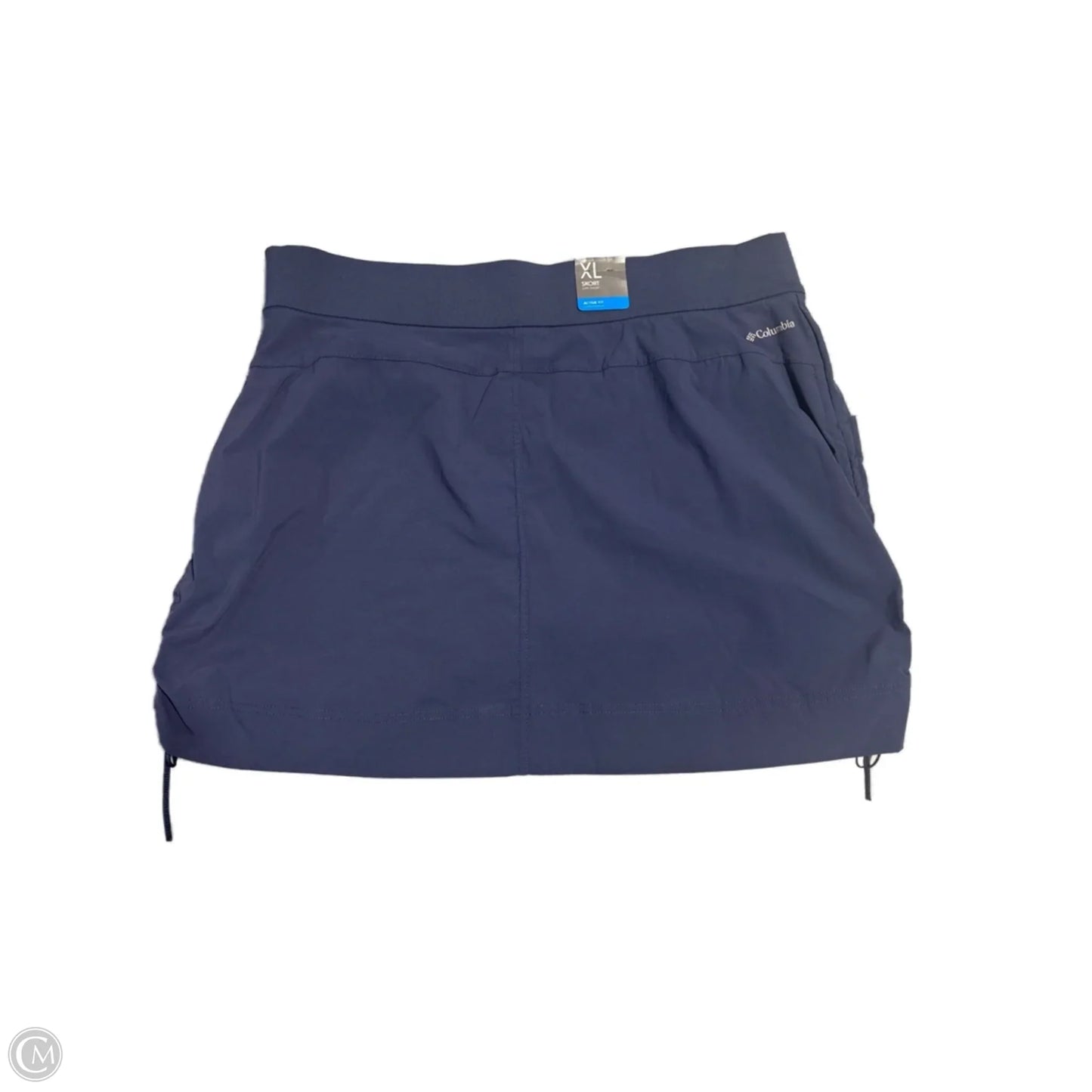 Athletic Skort By Columbia In Blue, Size: Xl