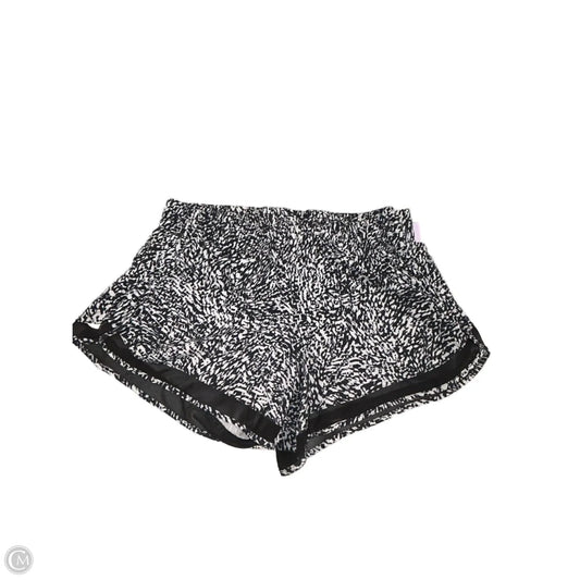 Athletic Shorts By Athleta In Black & White, Size: L