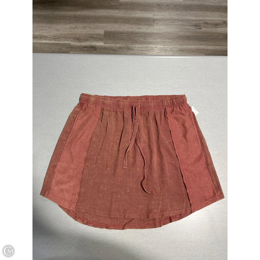 Skirt Mini & Short By Umgee In Pink, Size: L