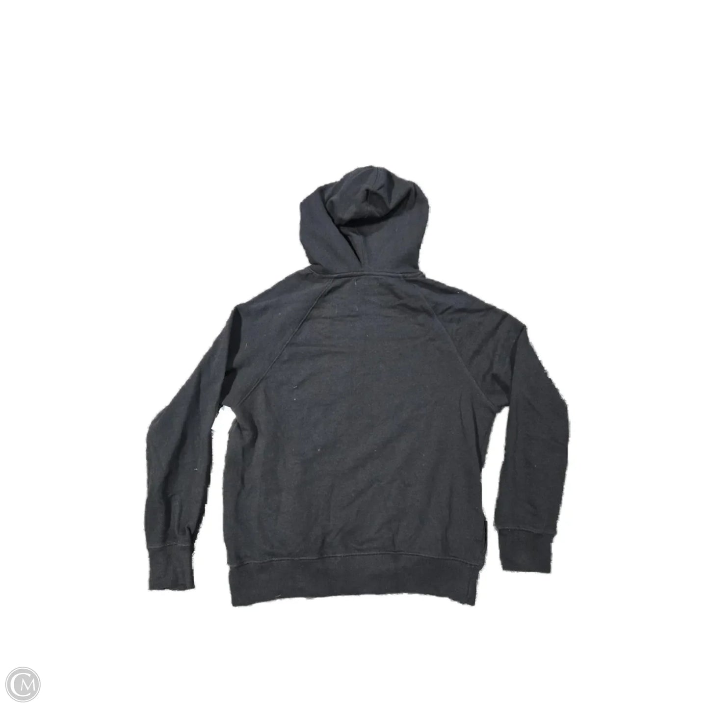 Sweatshirt Hoodie By Banana Republic In Black, Size: L