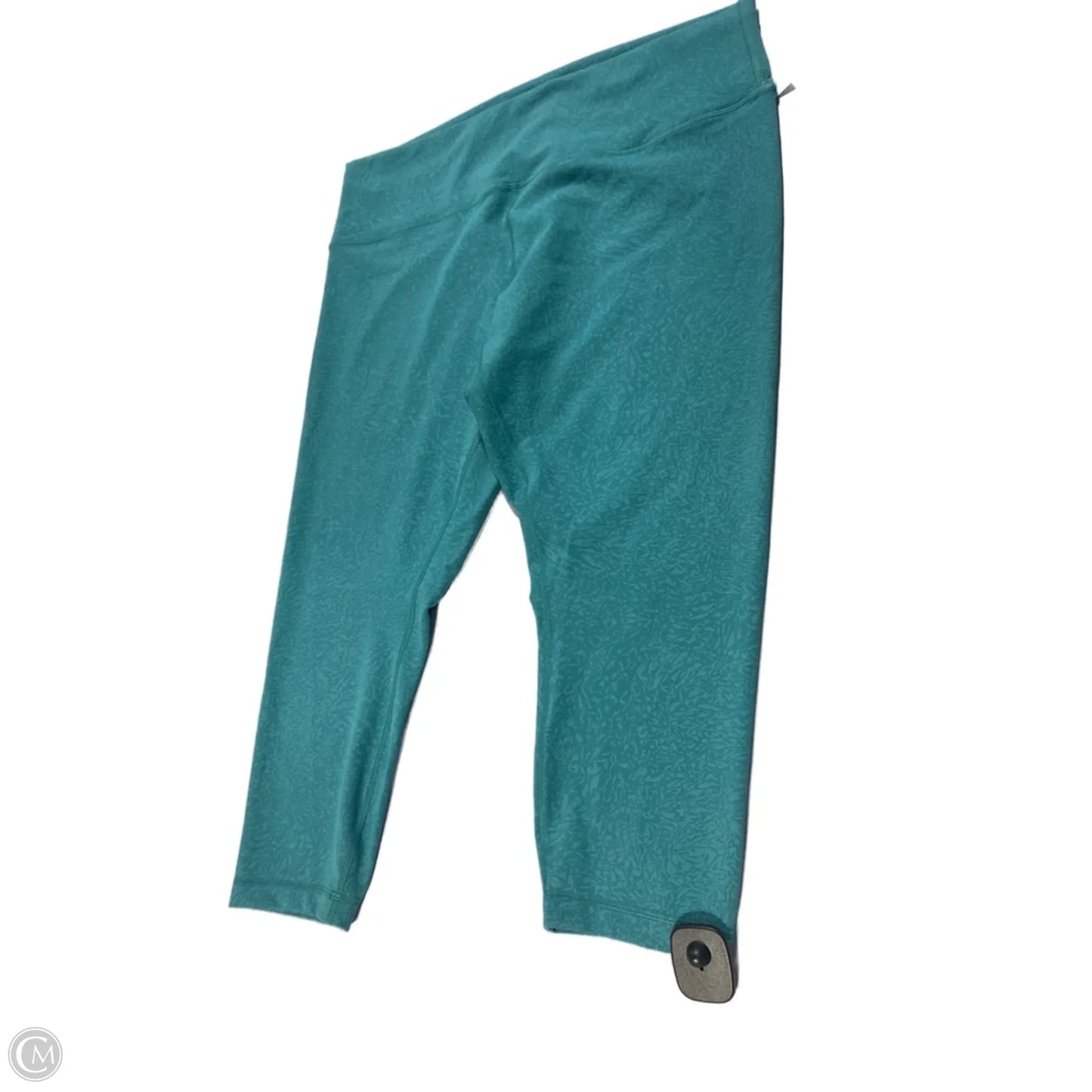 Athletic Leggings By Lululemon In Blue, Size: 20