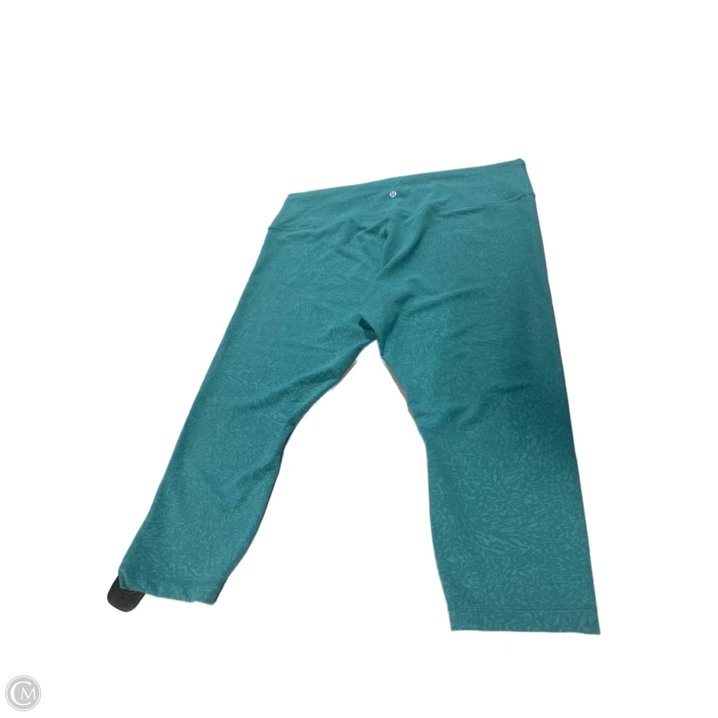 Athletic Leggings By Lululemon In Blue, Size: 20