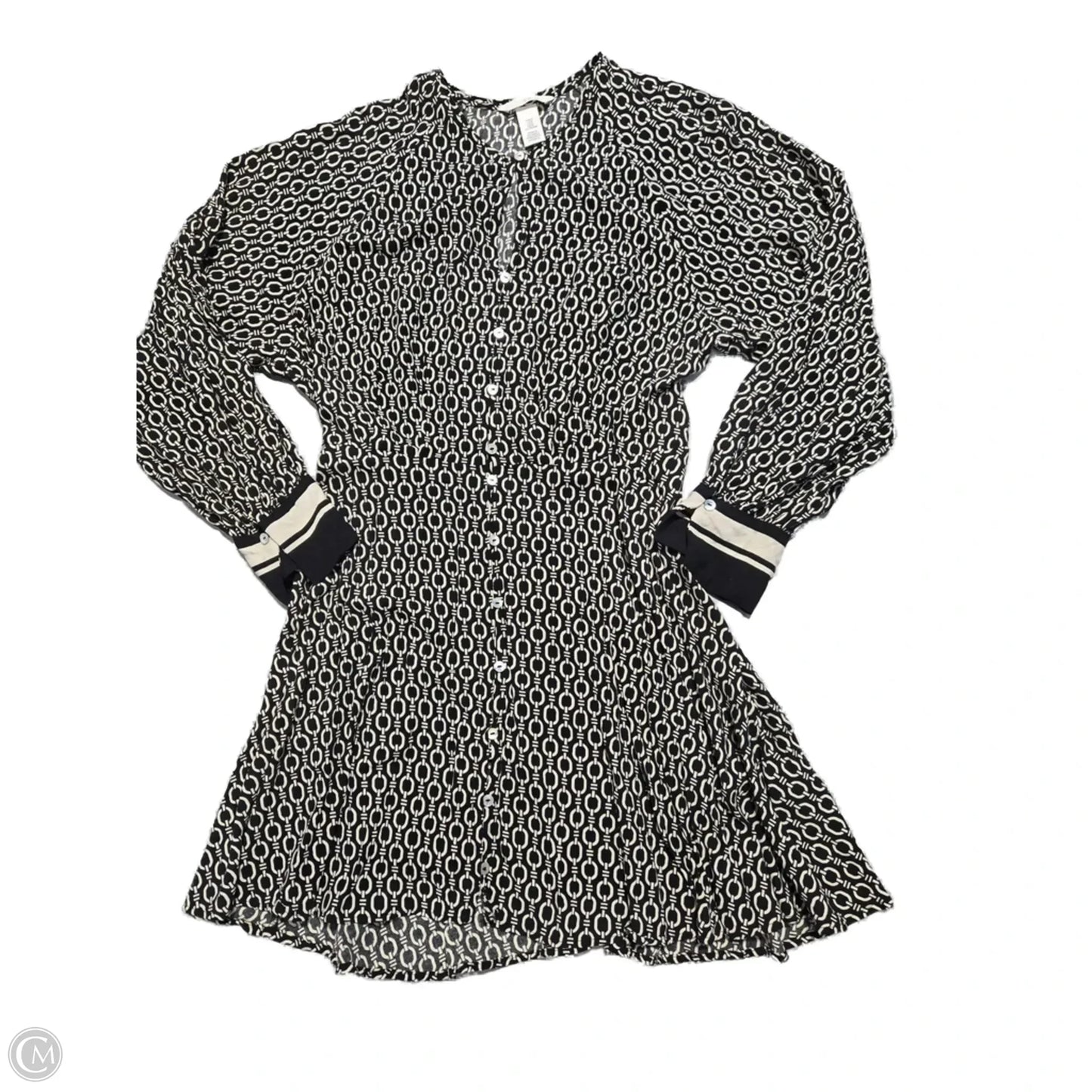 Dress Casual Short By H&m In Black, Size: M