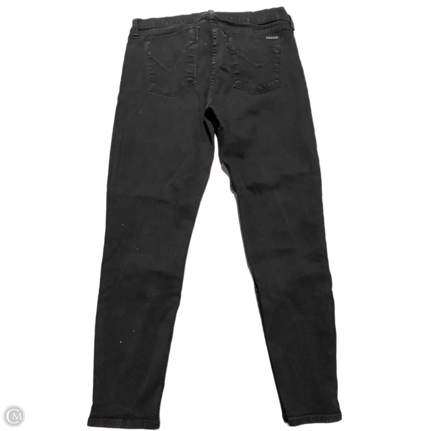 Jeans Skinny By Hudson In Black, Size: 12
