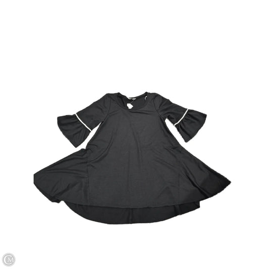 Top Long Sleeve Basic By Easel In Black, Size: S