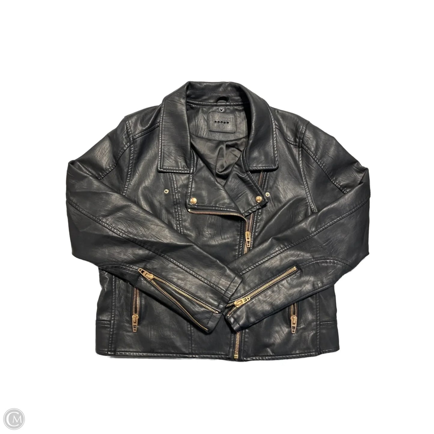 Jacket Leather By Blanknyc In Black, Size: Xxl