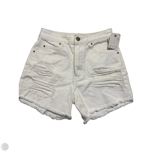 Shorts By Billabong In White Denim, Size: 0