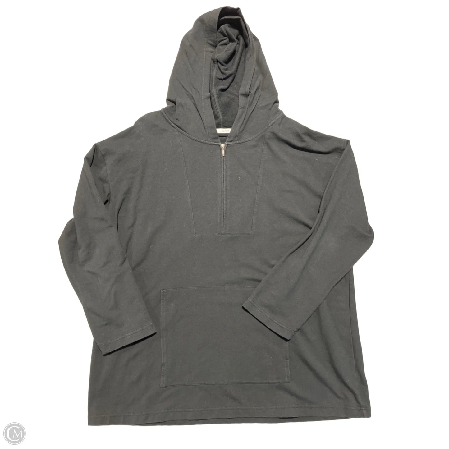 Top Long Sleeve By Pure Jill In Black, Size: L