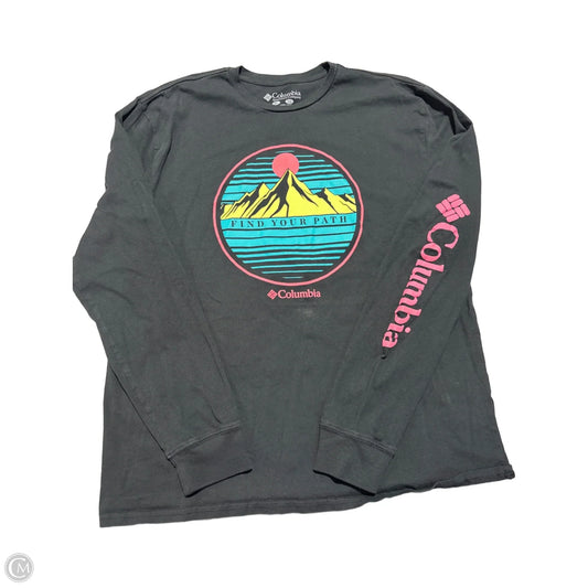 Top Long Sleeve Basic By Columbia In Black, Size: Xl