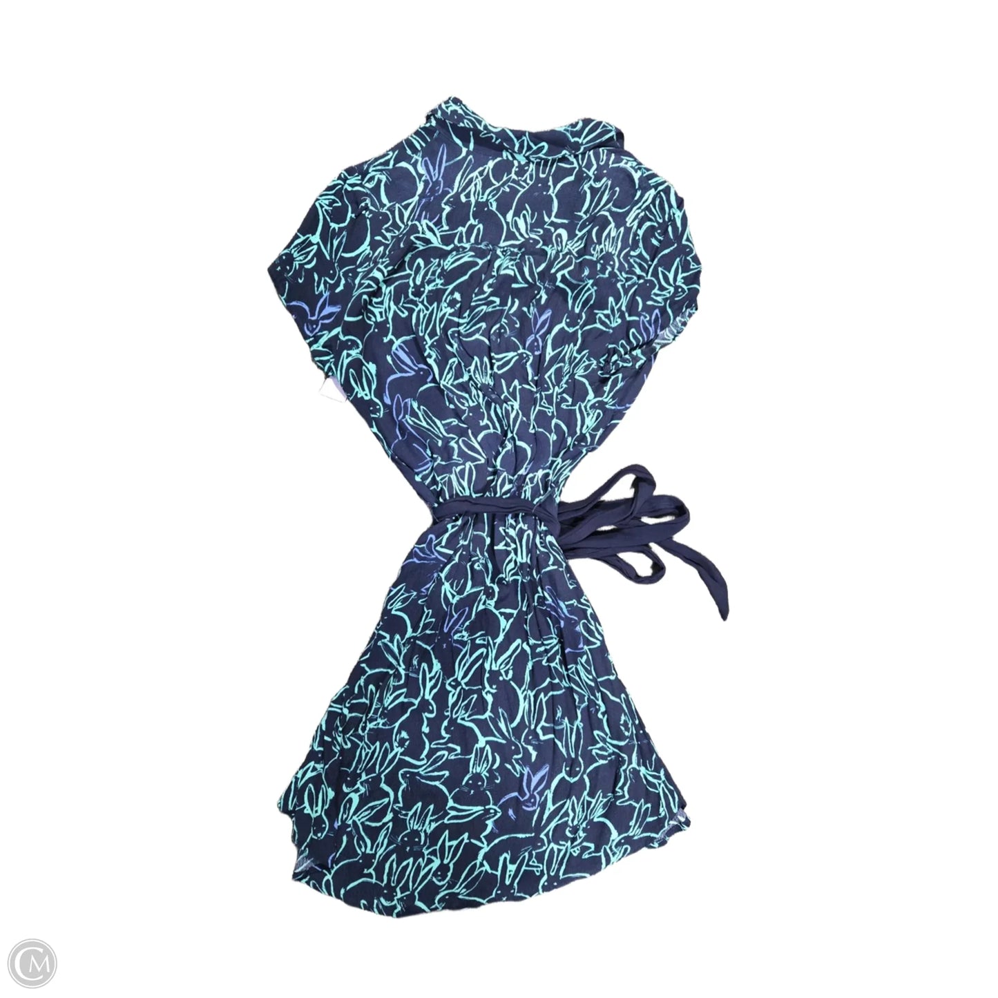 Dress Casual Short By Anthropologie In Navy, Size: L