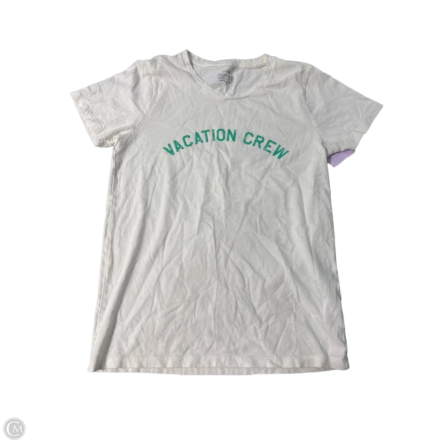 Top Short Sleeve Basic By J. Crew In White, Size: S