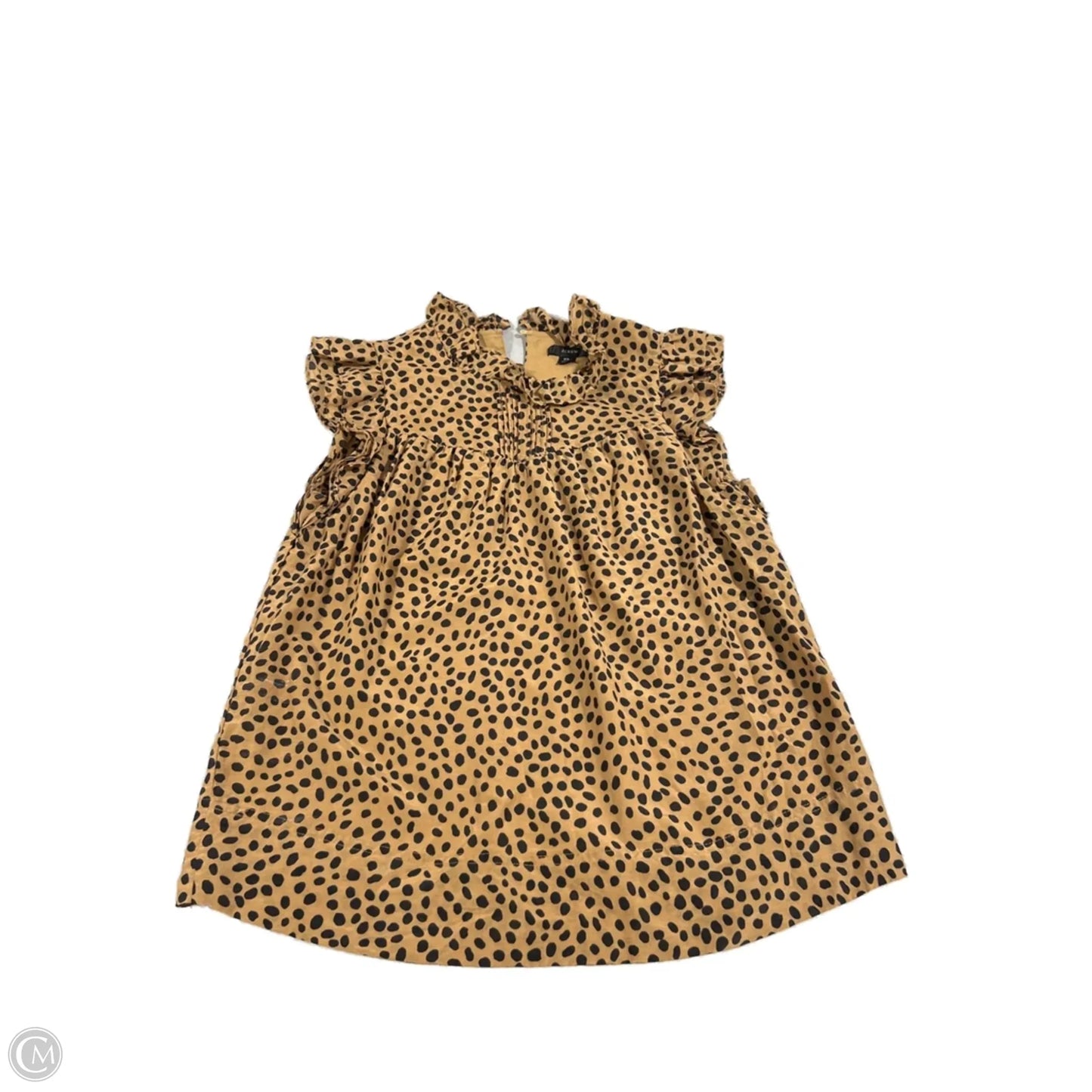 Top Sleeveless By J. Crew In Animal Print, Size: Xs