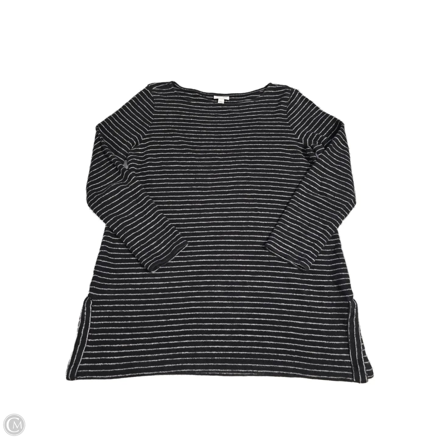 Top Long Sleeve By J. Jill In Black, Size: M