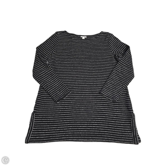 Top Long Sleeve By J. Jill In Black, Size: M