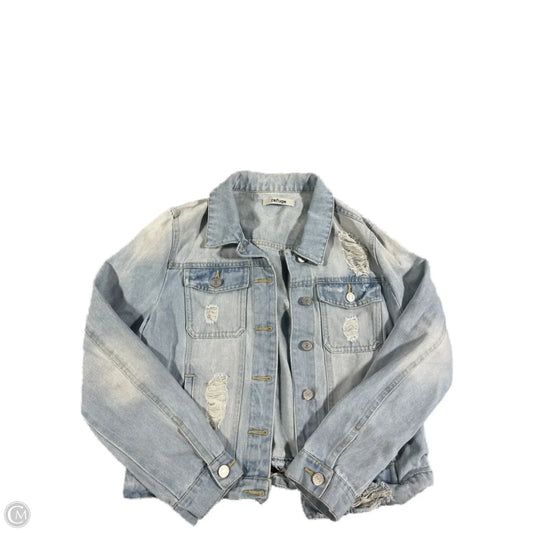 Jacket Denim By Refuge In Blue Denim, Size: M