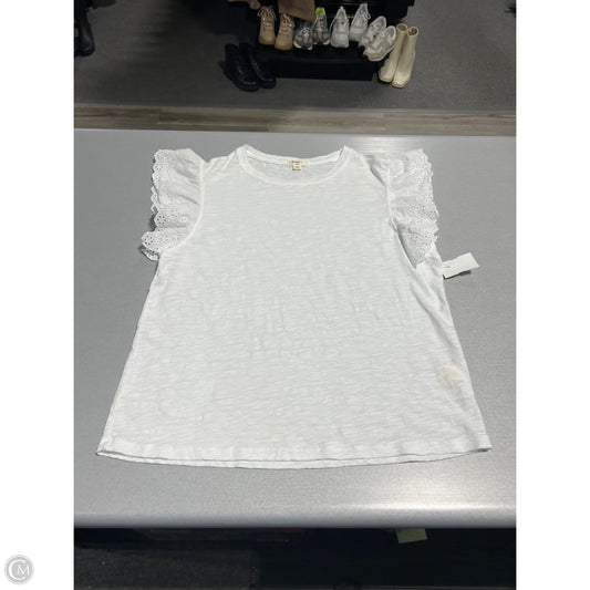 Top Short Sleeve Basic By Dylan In White, Size: S