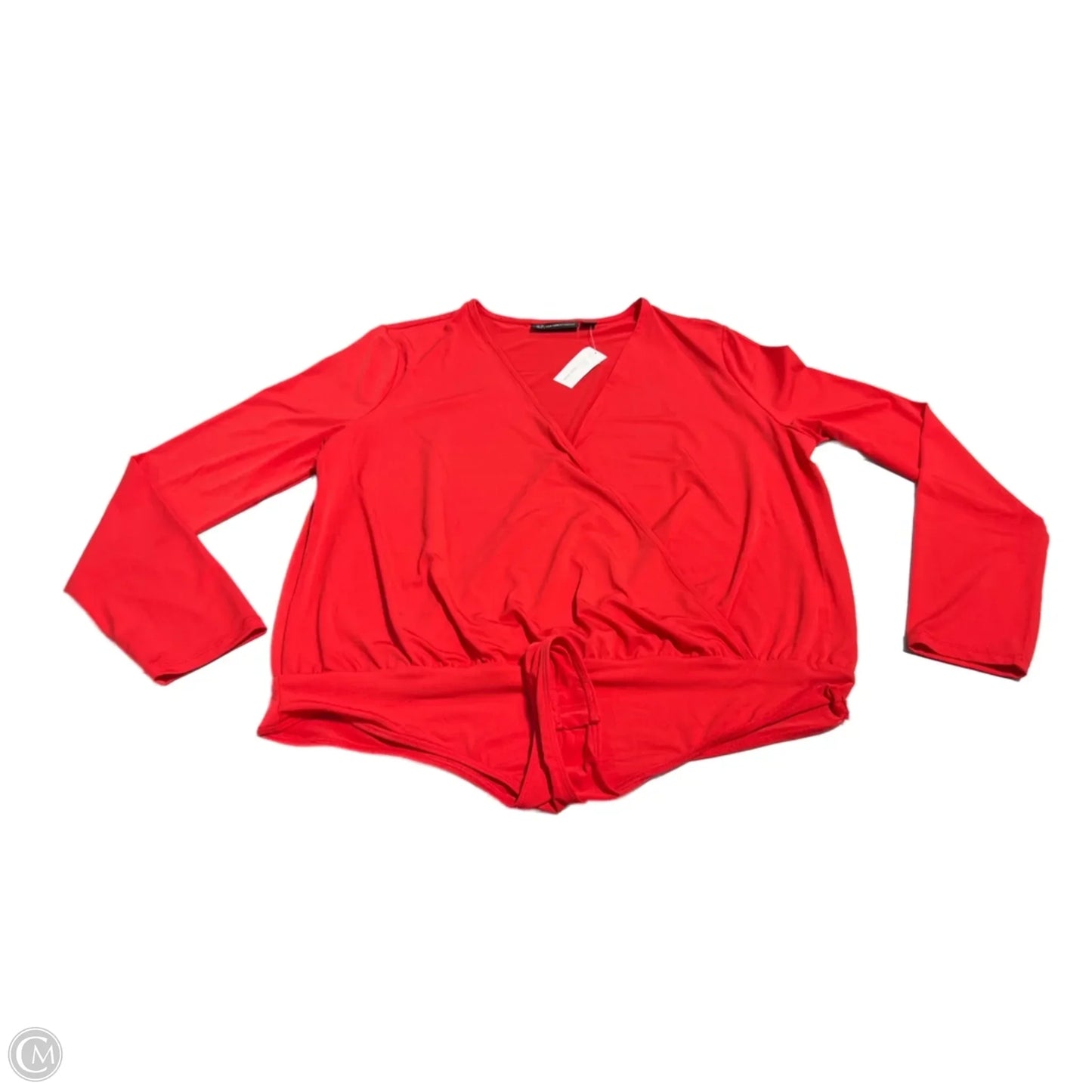 Bodysuit By New York And Co In Red, Size: Xl