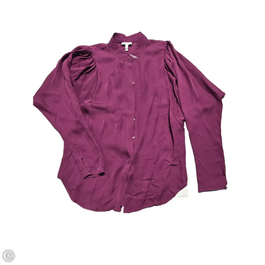 Top Long Sleeve By Joie In Purple, Size: Xs