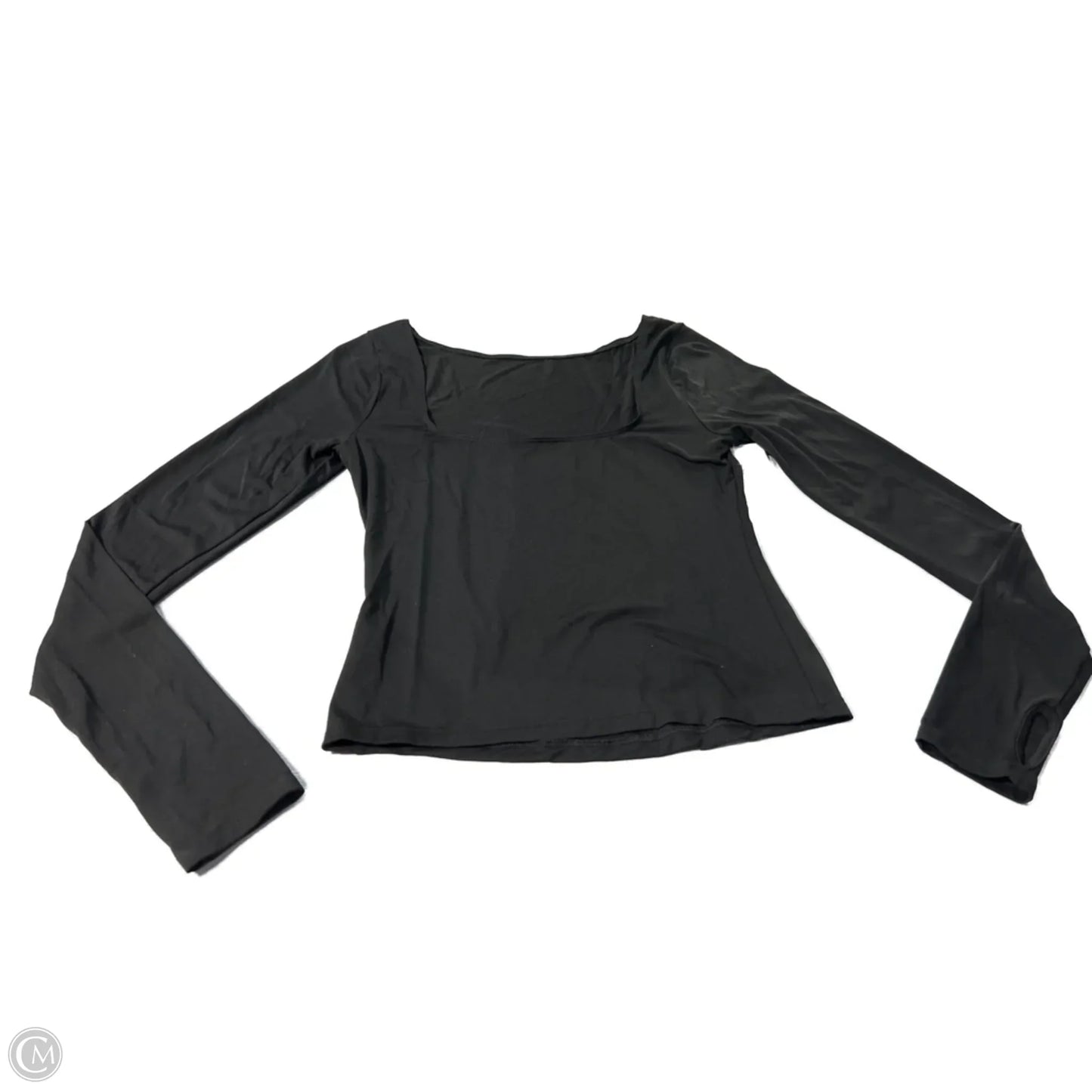 Top Long Sleeve Basic By Cme In Black, Size: M