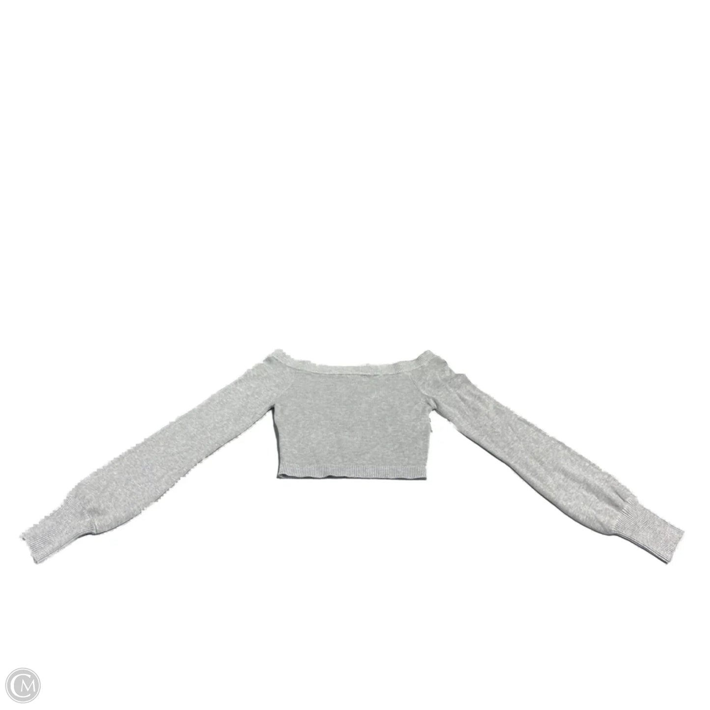 Top Long Sleeve By Garage In Grey, Size: S