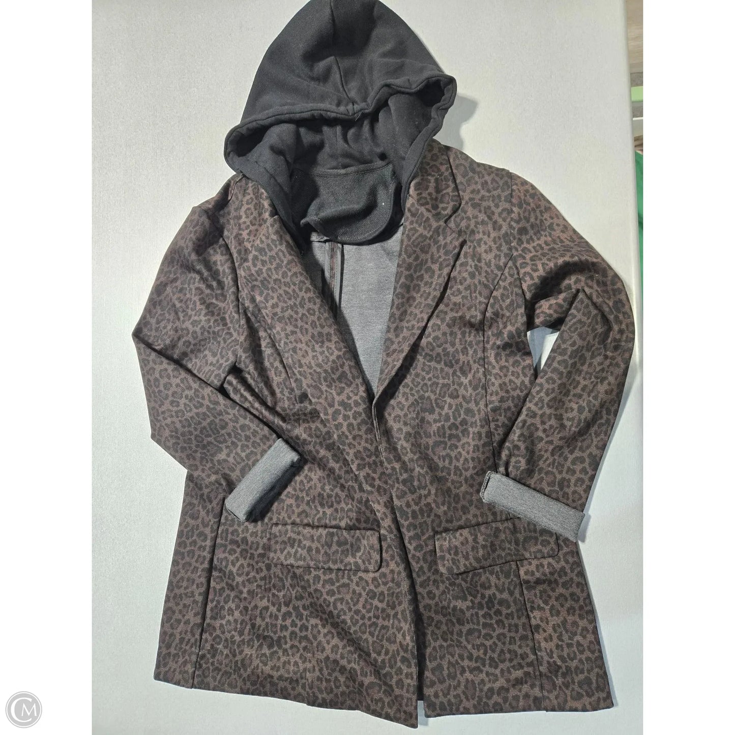 Blazer By Liverpool In Animal Print, Size: S