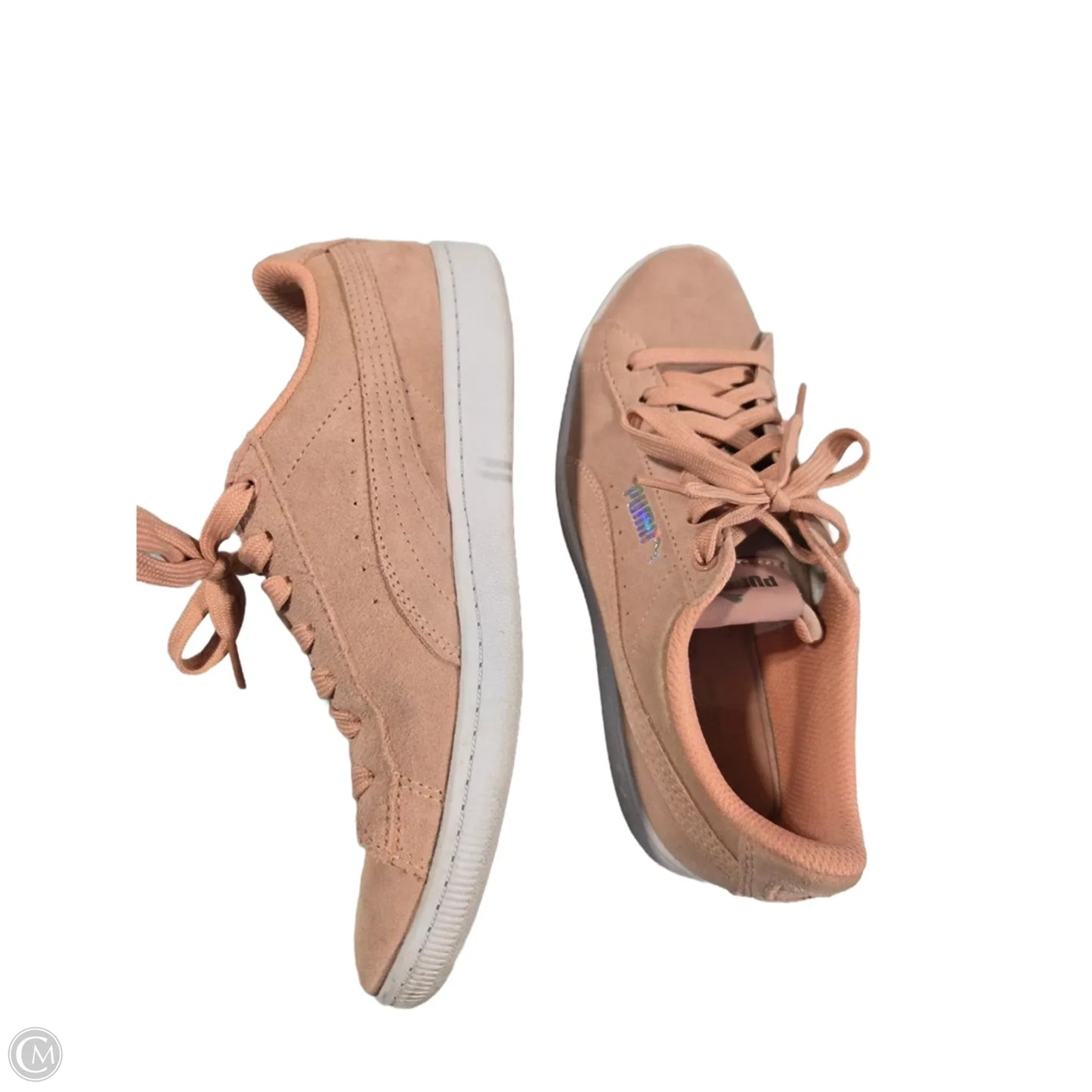 Shoes Flats By Puma In Peach, Size: 6.5