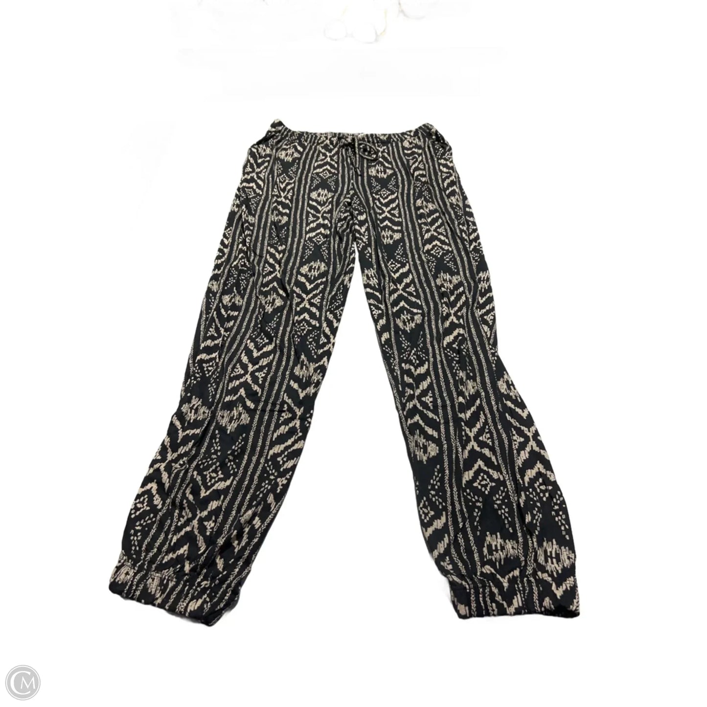Pants Lounge By Venus In Black & Cream, Size: S