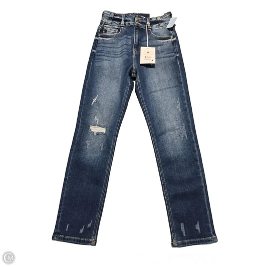 Jeans Skinny By Kancan In Blue Denim, Size: 4