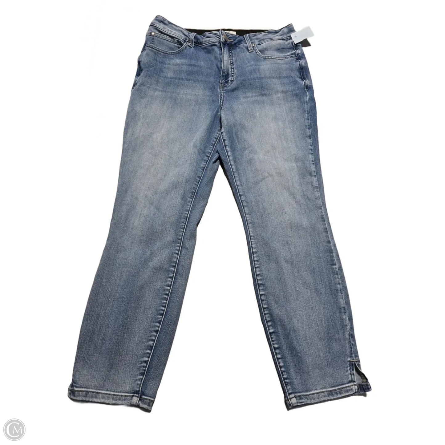 Jeans Skinny By Maurices In Blue Denim, Size: 14