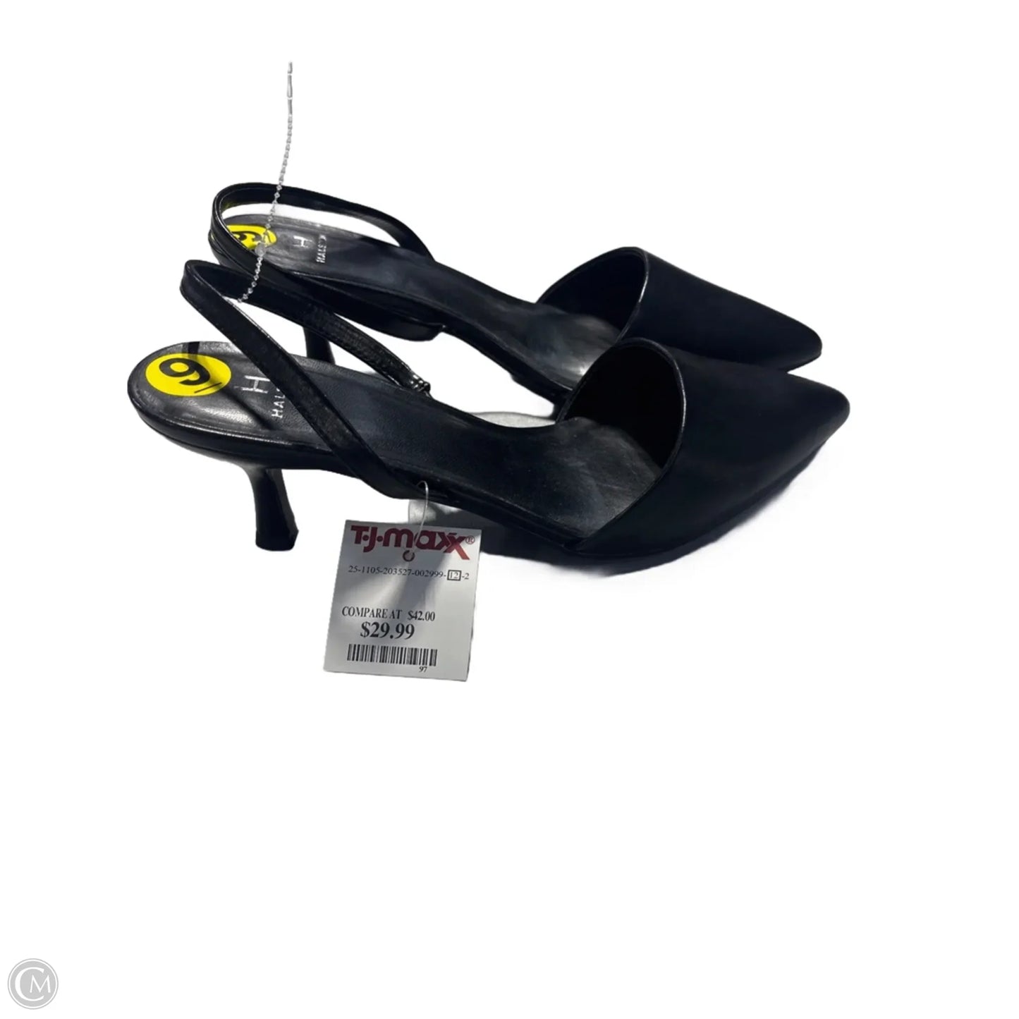 Shoes Heels Kitten By Halston Heritage In Black, Size: 9